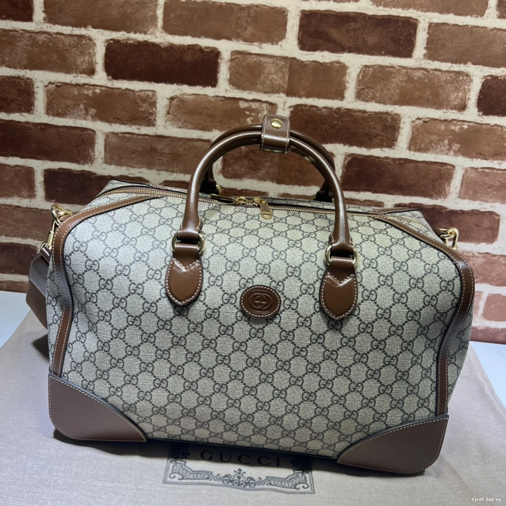 First bag ru carry-on GUCCI GG Ophidia medium duffle 0813